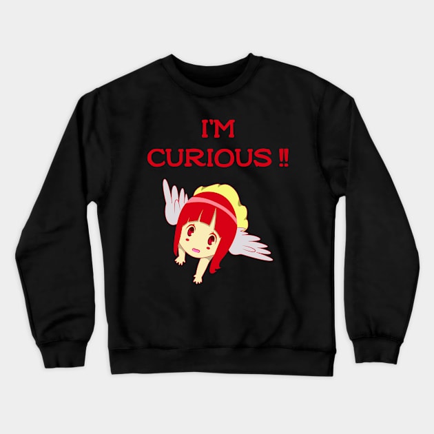 Hyouka_Chitanda Eru Crewneck Sweatshirt by sfajar